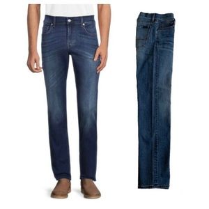 7 For All Mankind Men/s 34/32 Paxtyn, medium blue wash